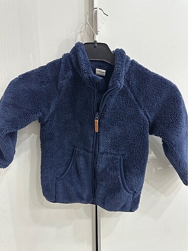 12-18 Ay Beden lacivert Renk H&M peluş ceket