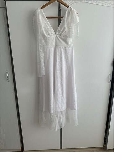 Beyaz nikah elbisesi - Görsel 4