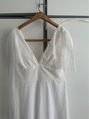 Beyaz nikah elbisesi - Görsel 5