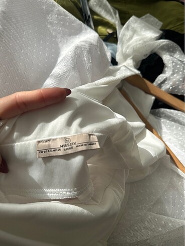 Beyaz nikah elbisesi - Görsel 12