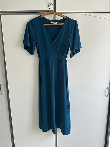 Fabrika uzun elbise - Görsel 2