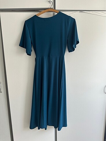 Fabrika uzun elbise - Görsel 8