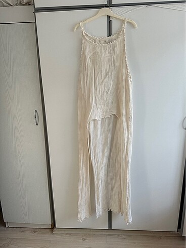 Yırtmaçlı plaj kıyafeti - Görsel 7