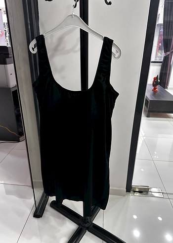 Siyah geniş etekli mayo - Görsel 10