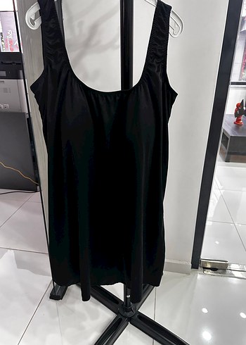 Siyah geniş etekli mayo - Görsel 2