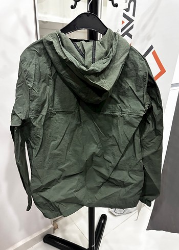 Fermuarlı Uzun Kollu Yağmurluk - Görsel 7