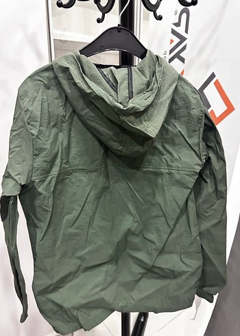 Fermuarlı Uzun Kollu Yağmurluk - Görsel 9