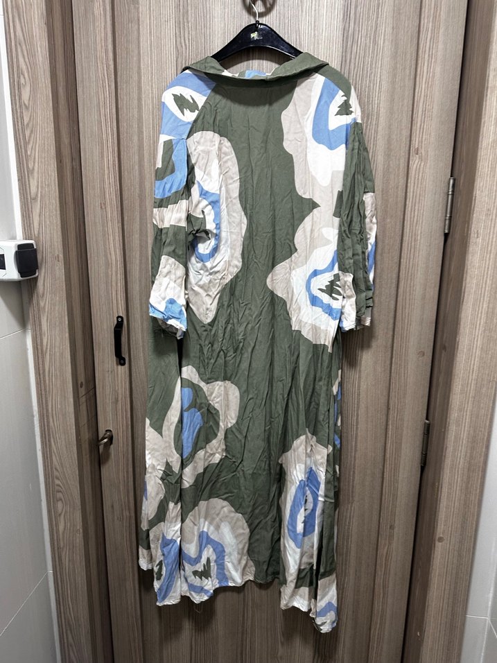 Bohem Uzun Bağlamalı Elbise - Görsel 4