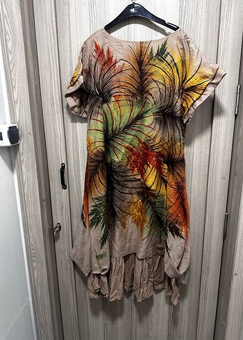 Pamuklu yazlık elbise - Görsel 8