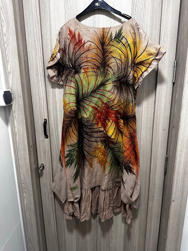 Pamuklu yazlık elbise - Görsel 4