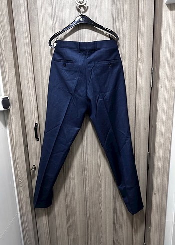 Lacivert Kemerli Erkek Denim Pantolon - Görsel 13