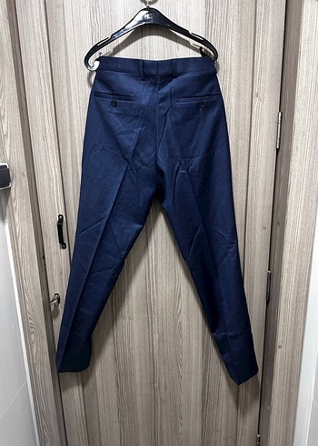 Lacivert Kemerli Erkek Denim Pantolon - Görsel 9