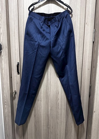 Lacivert Kemerli Erkek Denim Pantolon - Görsel 12