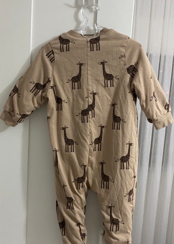 LCW Baby Baskılı Bej tulum - Görsel 3