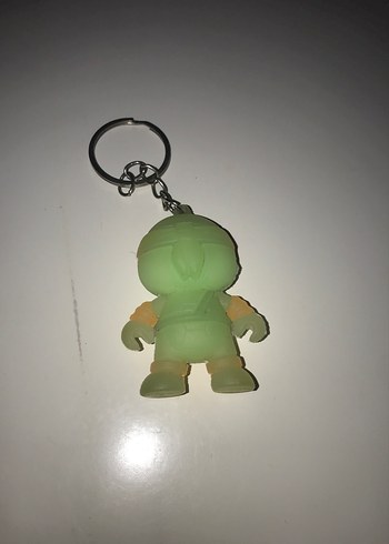 Renkli Kayışlı Yeşil Anahtarlık ninja kaplumbağalar - Görsel 2