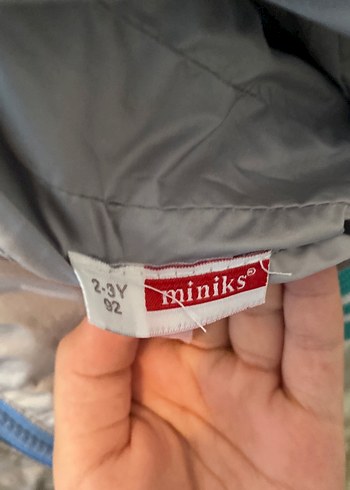 Erkek Çocuk Beyaz Su Geçirmez Ceket çift taraflı - Görsel 4