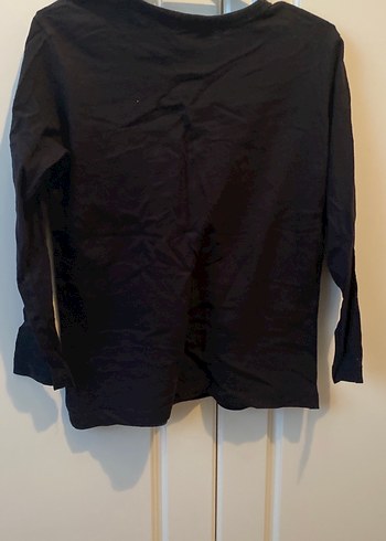 Erkek Siyah Bisikletçi Sweatshirt Velcro - Görsel 3