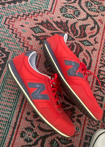 Kırmızı Kadın Spor Ayakkabı Velcro Bağcıklı - Görsel 2