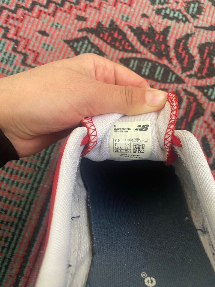 Kırmızı Kadın Spor Ayakkabı Velcro Bağcıklı - Görsel 4