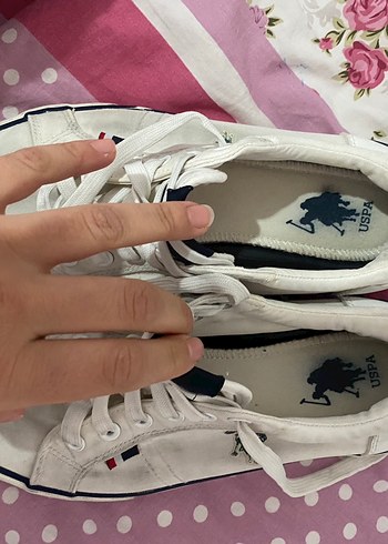 Beyaz Yüksek Topuklu Spor Ayakkabı - Görsel 3