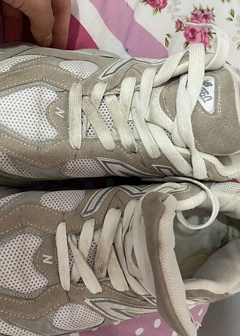 Beyaz Kadın Spor Ayakkabı Yüksek Topuklu - Görsel 2