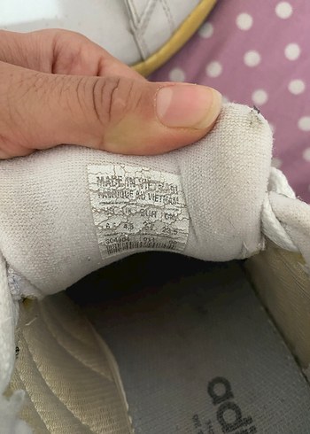 Beyaz Siyah Platform Topuklu Bağcıklı Spor Ayakkabı - Görsel 3