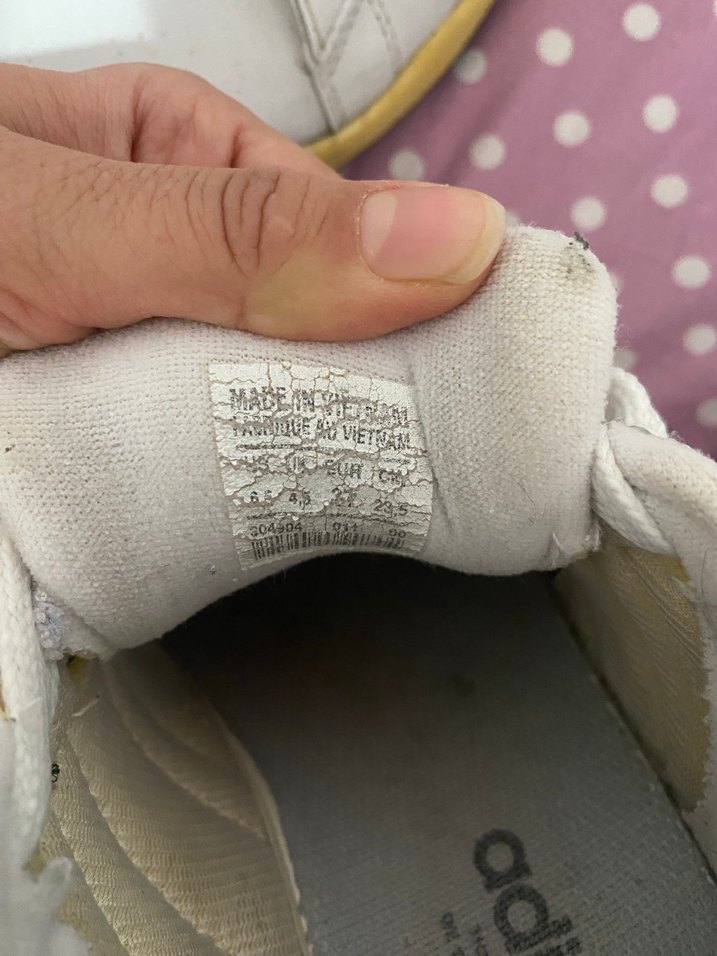 Beyaz Siyah Platform Topuklu Bağcıklı Spor Ayakkabı - Görsel 3