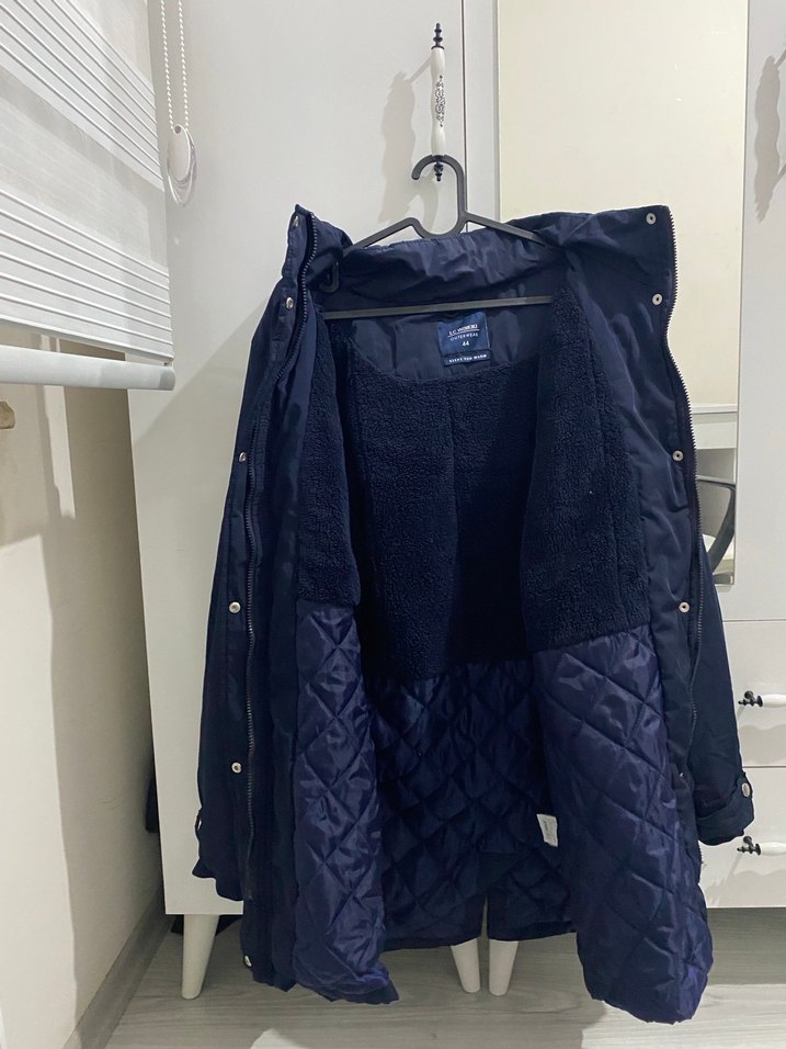 LC Waikiki Lacivert Mont/Parka - Görsel 3