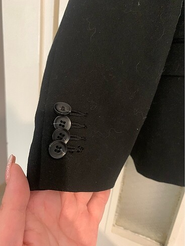 50 Beden H&M siyah şık ceket