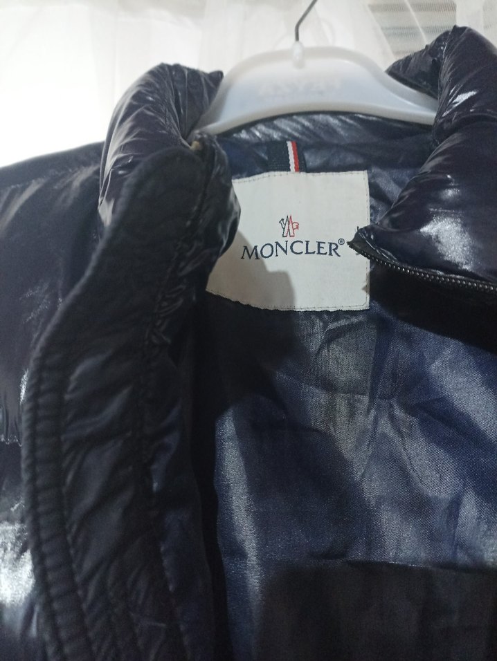 lacivert Deri Fermuarlı Erkek ve bayanlar - Görsel 2