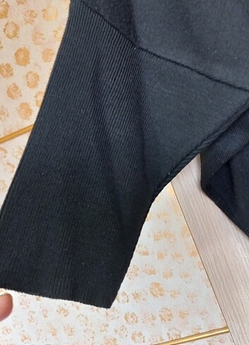 universal Beden siyah Renk Mundu marka Uzun yarasa kol triko elbise