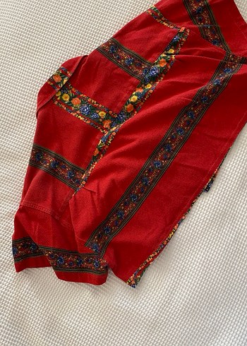 Kırmızı Kısa Kollu Gömlek - Görsel 6