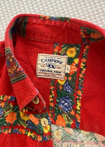 Kırmızı Kısa Kollu Gömlek - Görsel 3