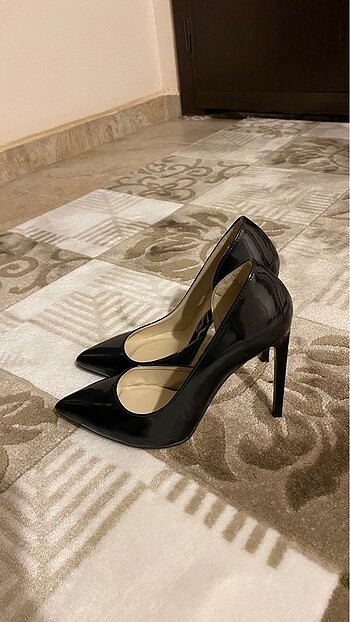 siyah rugan stiletto
