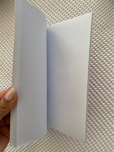 Bershka çizgisiz defter - Görsel 4