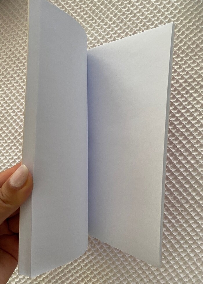 Bershka çizgisiz defter - Görsel 4