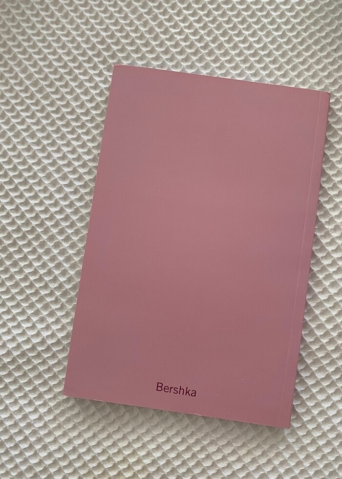 Bershka çizgisiz defter - Görsel 3