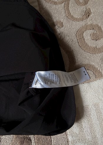 Siyah cepli parasut kumas elbise - Görsel 7