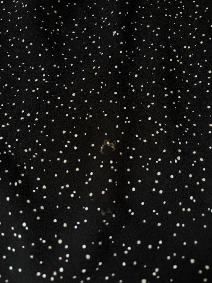 Siyah V Yaka Uzun Kollu Kadın Gömlek - Görsel 5