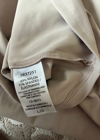 Bej Kısa Kollu Elbise - Görsel 4