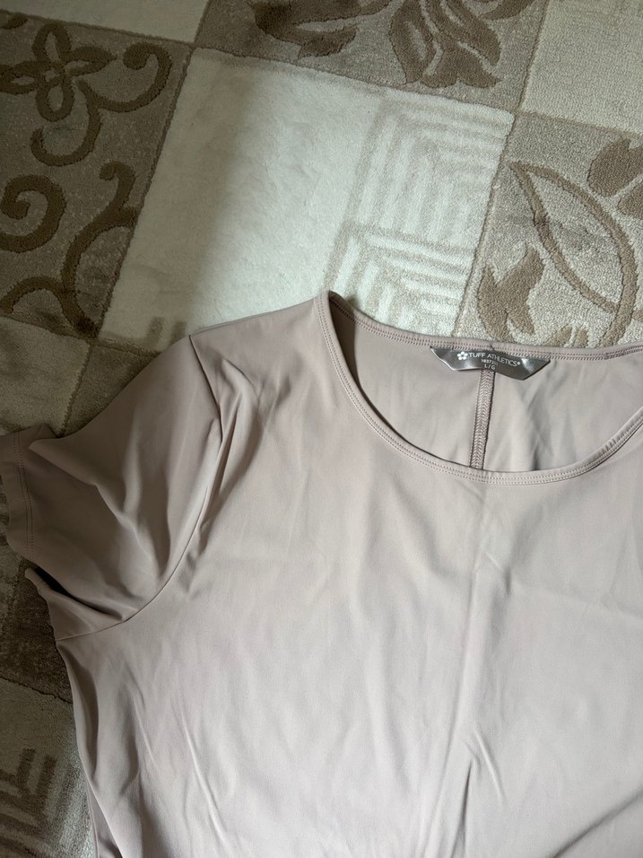 Bej Kısa Kollu Elbise - Görsel 5