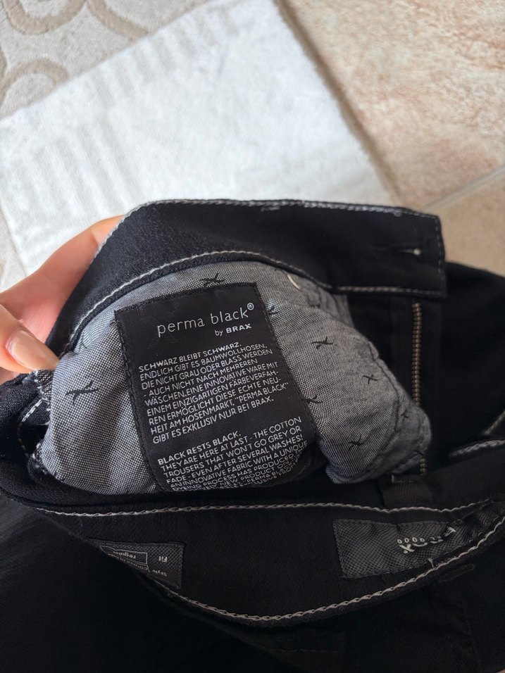 Siyah Regular Fit Erkek Kot Pantolon - Görsel 3