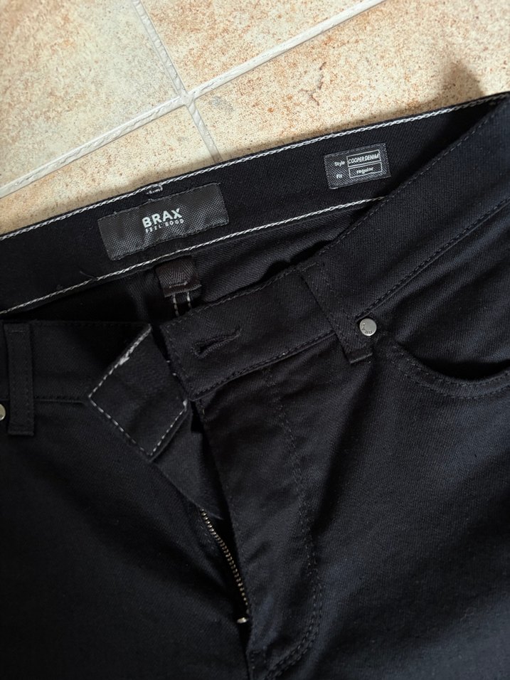 Siyah Regular Fit Erkek Kot Pantolon - Görsel 5