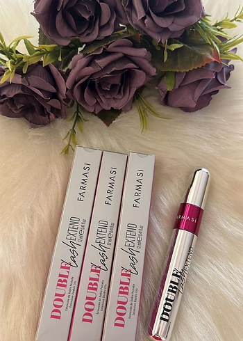 Farmasi Double Lash Extend Maskara - Koyu Pembe - Görsel 2