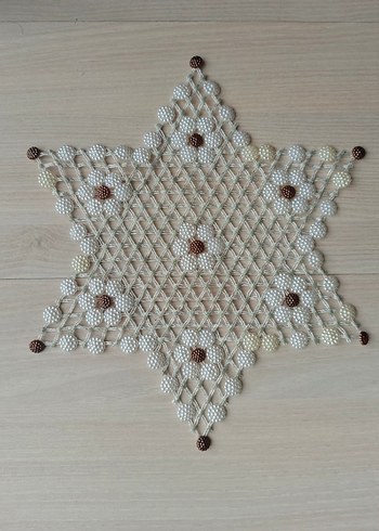 Çivide kasnak boncuk işleme - Görsel 4