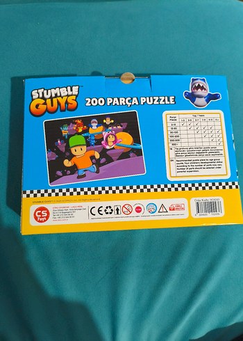 Diğer 200 Parça Renkli Stumble Guys Puzzle | Gardrops