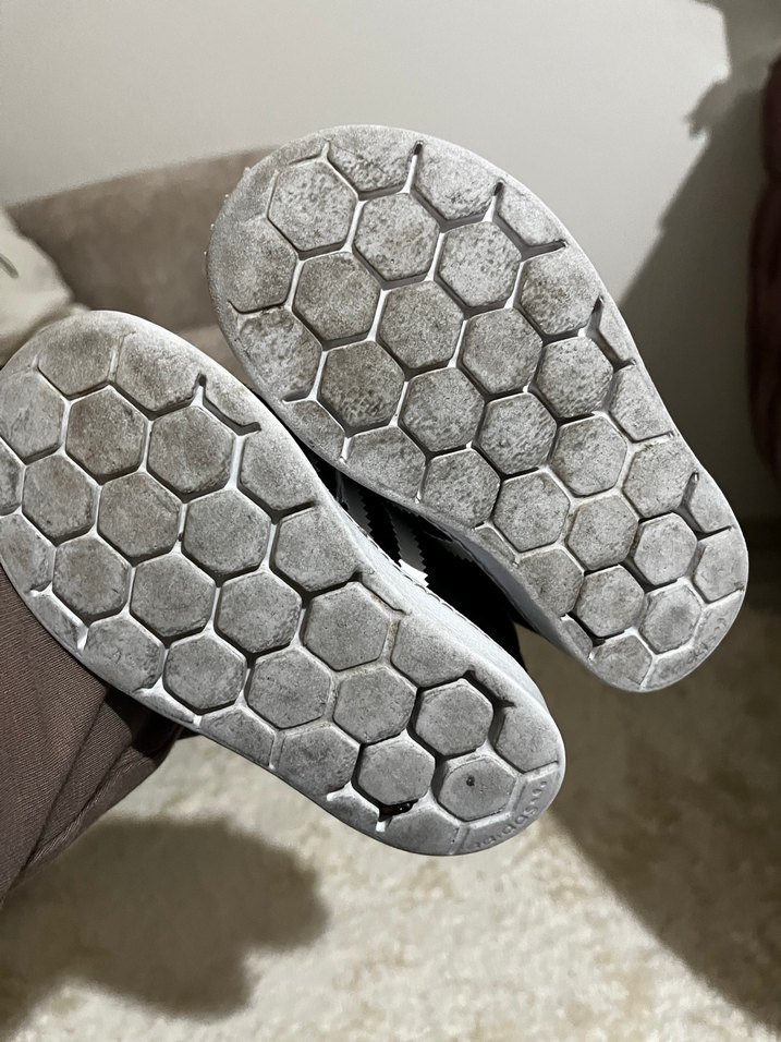 Erkek Çocuk Adidas Beyaz Siyah Spor Ayakkabı - Görsel 3