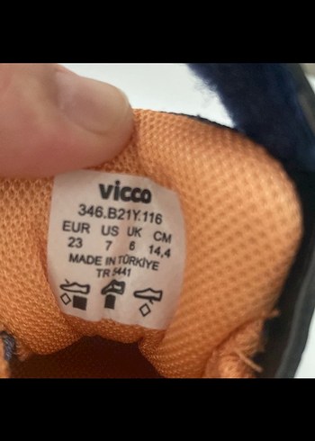 Vicco Çocuk ışıklı Lacivert Günlük Spor Ayakkabı - Görsel 4