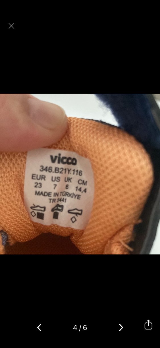 Vicco Çocuk ışıklı Lacivert Günlük Spor Ayakkabı - Görsel 4