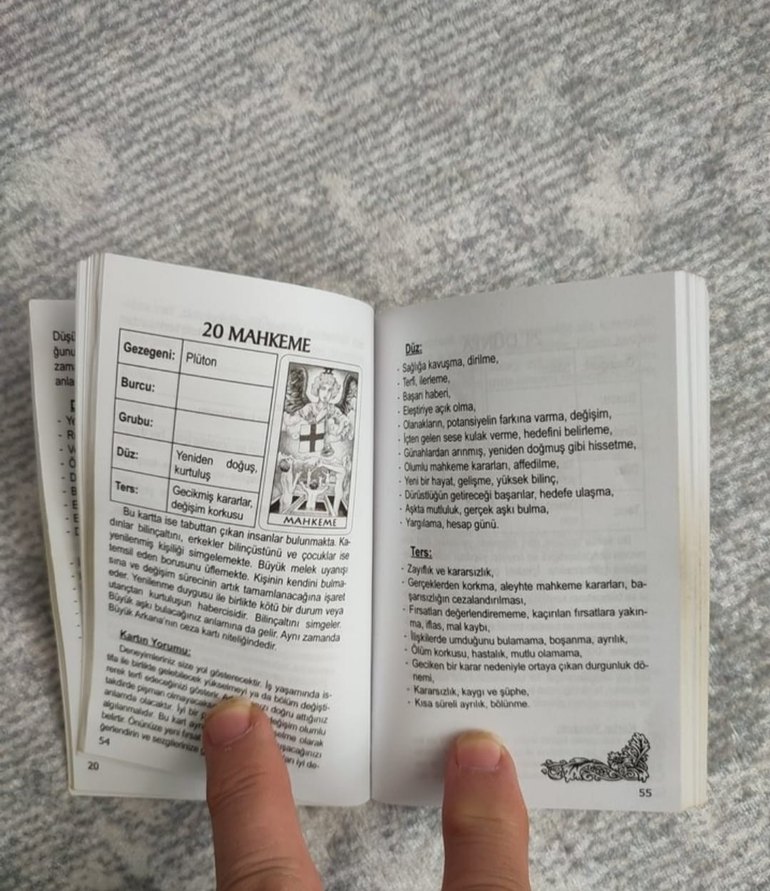 Tarot Falı Kitapçığı - Görsel 3